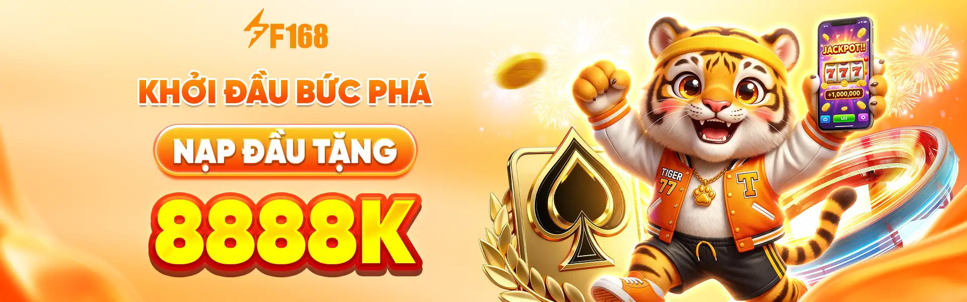 Khởi đầu bức phá, nạp đầu tặng 8888k vnd